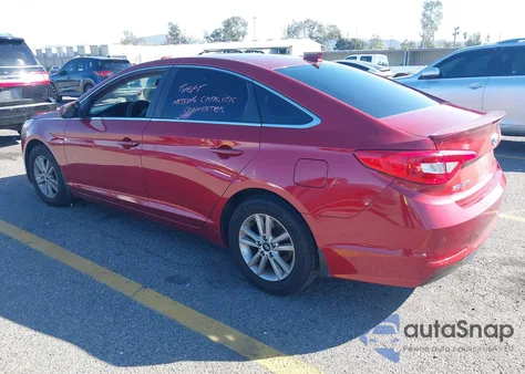 2015 Hyundai Sonata Se z USA, uszkodzony, nr VIN 5NPE24AF7FH166375